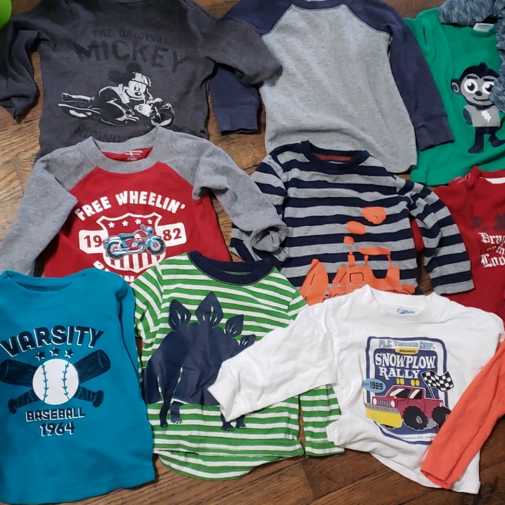 18M Casual Long Sleeve Shirts